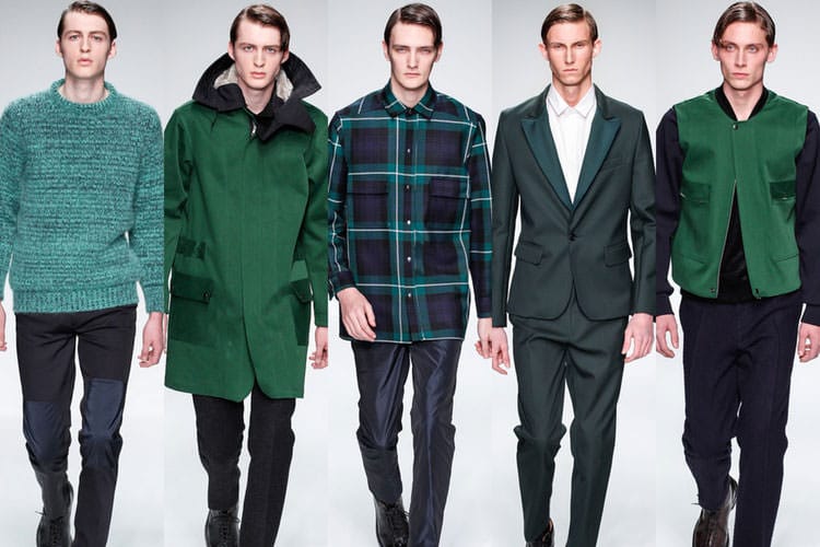 green-fashion-men