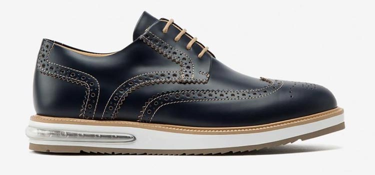 Air Brogue Heritage Blue Leather