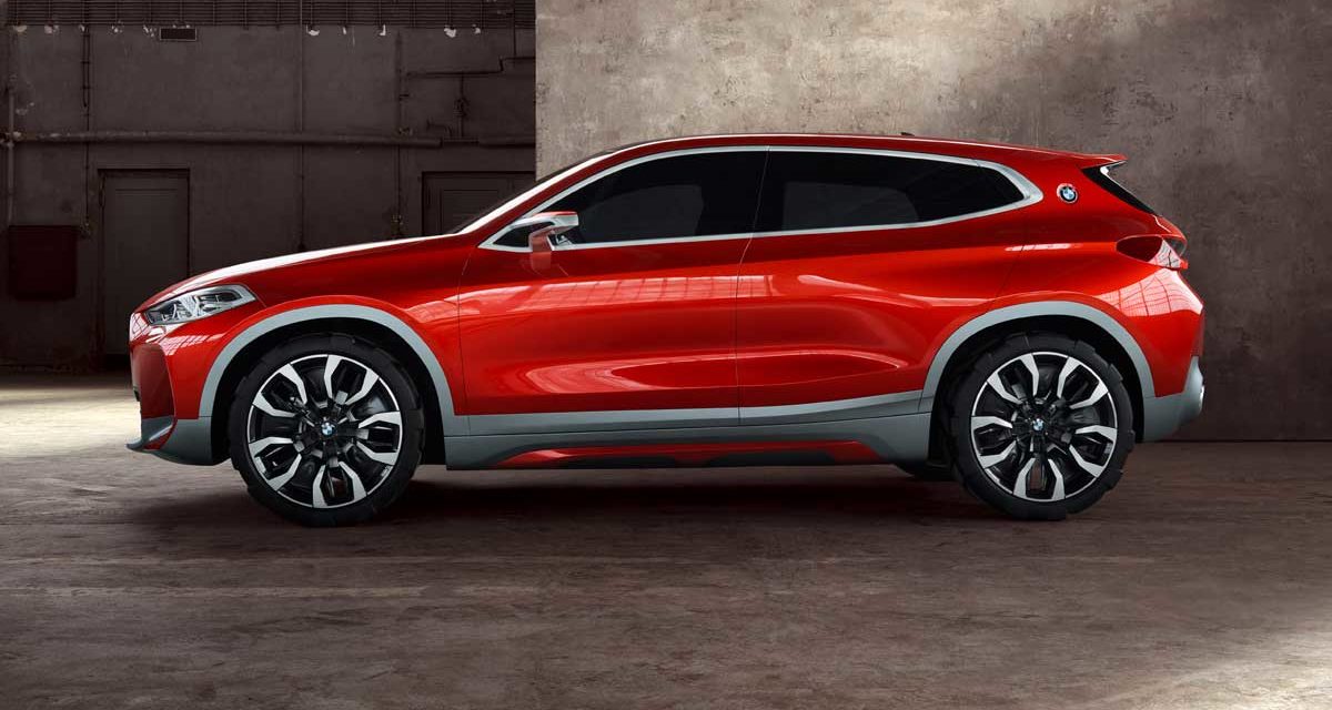 BMW Concept X2 Presented At Paris Motor Show