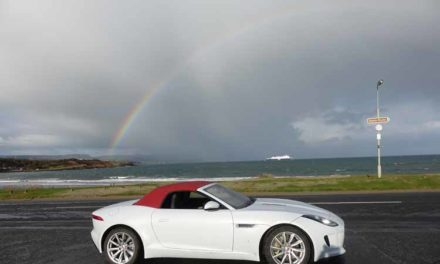 Jaguar F-Type Convertible Driven Around Causeway Coastal Route
