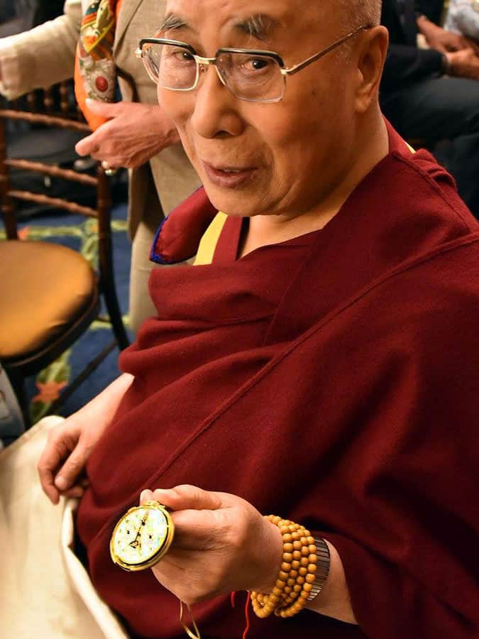 The Dalai Lama - Patek Phillipe 658 Wristwatch