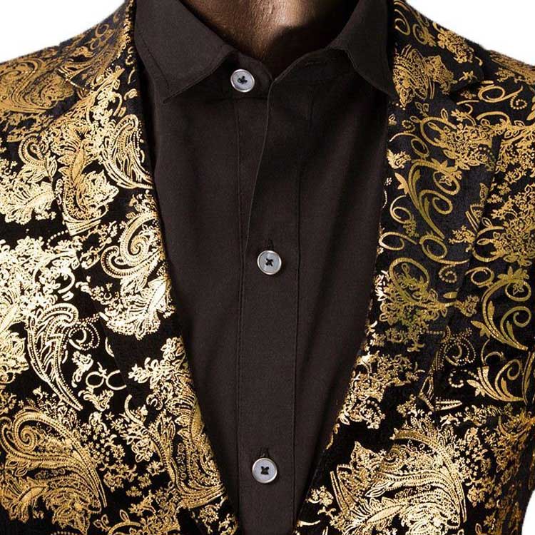 The Puerto Banus Inauguration - Patterned Dinner jacket