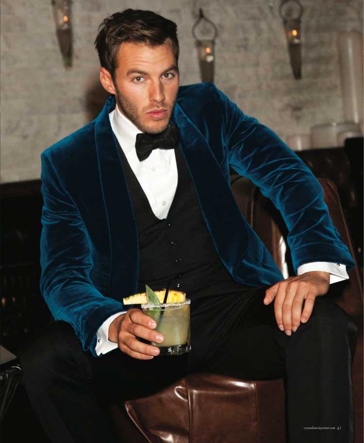 Friday Night Fever - Velvet Tux Jacket