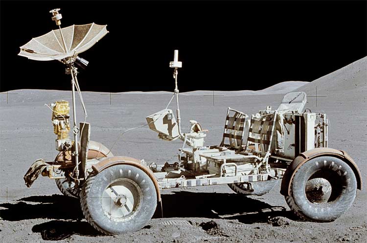 The Apollo 17 Lunar rover, what will it look like 46 years later.
