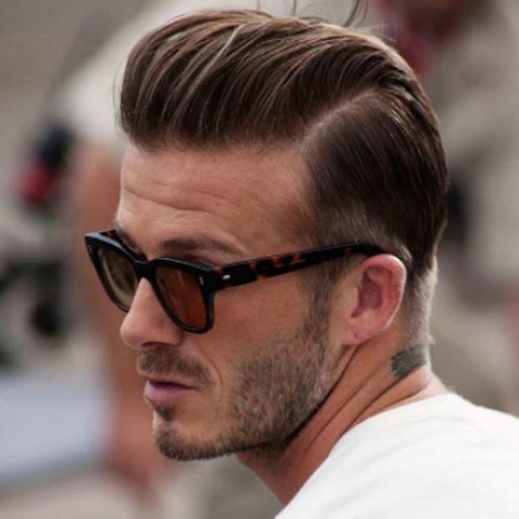 Subtly Slicked Back