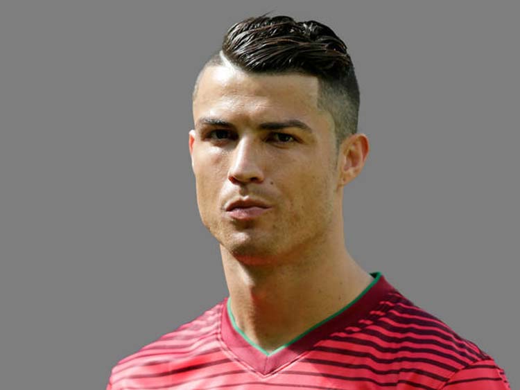 Ronaldo's Shaved Hairstyle