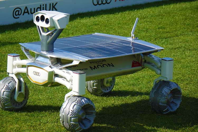 Audi Moon Rover - Heads To The Moon Literally!