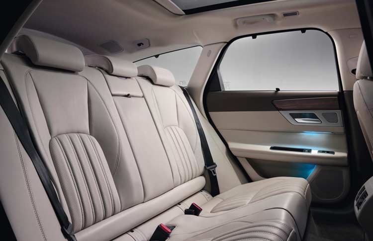 Jaguar XF Sportbrake reveal interior