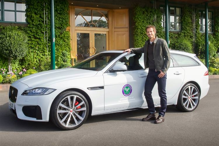 Wimbledon Star Andy Murray Reveals Jaguar XF Sportbrake