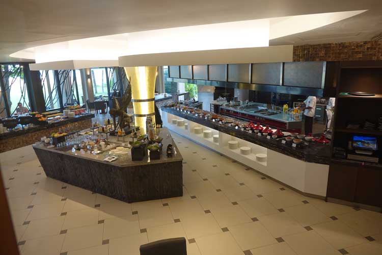 Heritance Negombo Sri Lanka hotel review - breakfast area