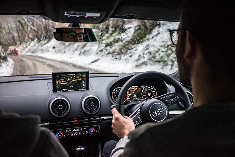 Audi A3 – Winter Fun In The UK