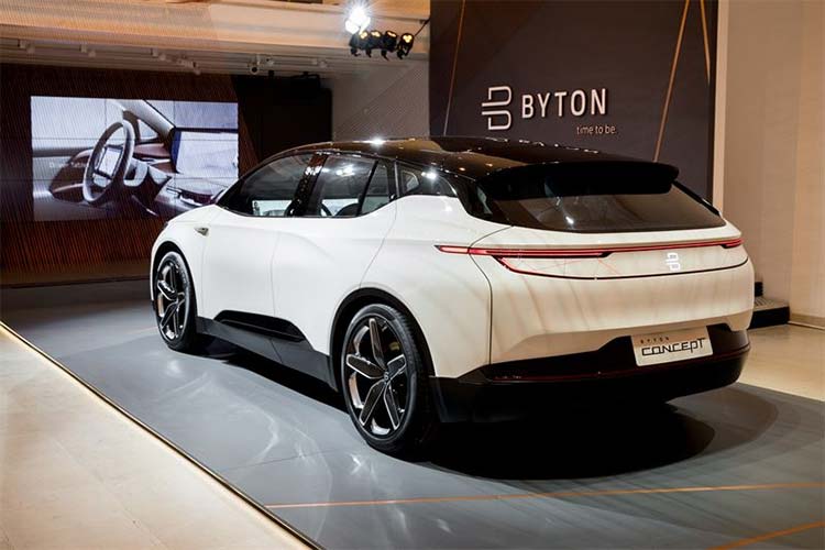 European Premiere of BYTON Concept Car - High-tech And Lounge Appeal