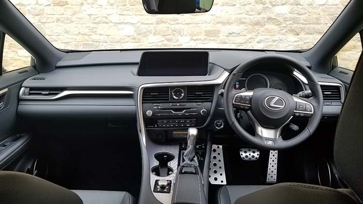 RX450h Hybrid F Sport Interior