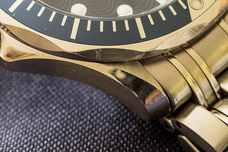  “Deep marks around the case distracting from an otherwise beautiful watch”