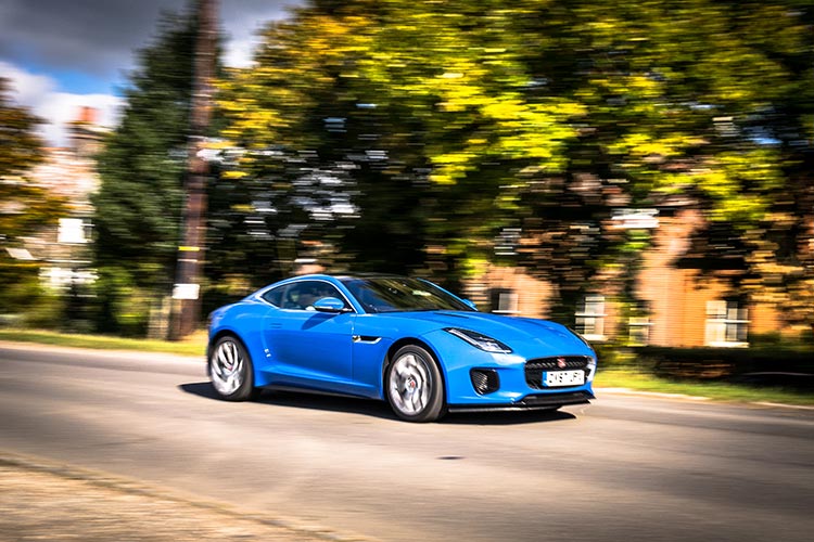 Jaguar F Type Coupe – Looking Stylish In Blue Review