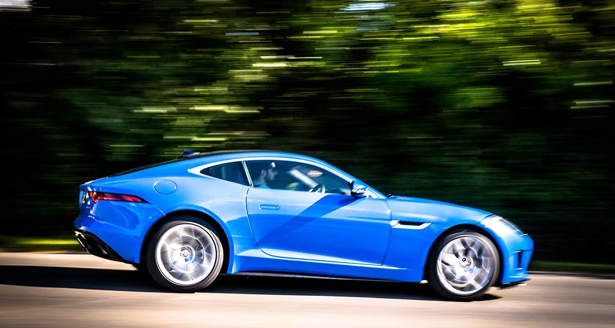 Jaguar F-Type Coupe – Looking Stylish In Blue Review