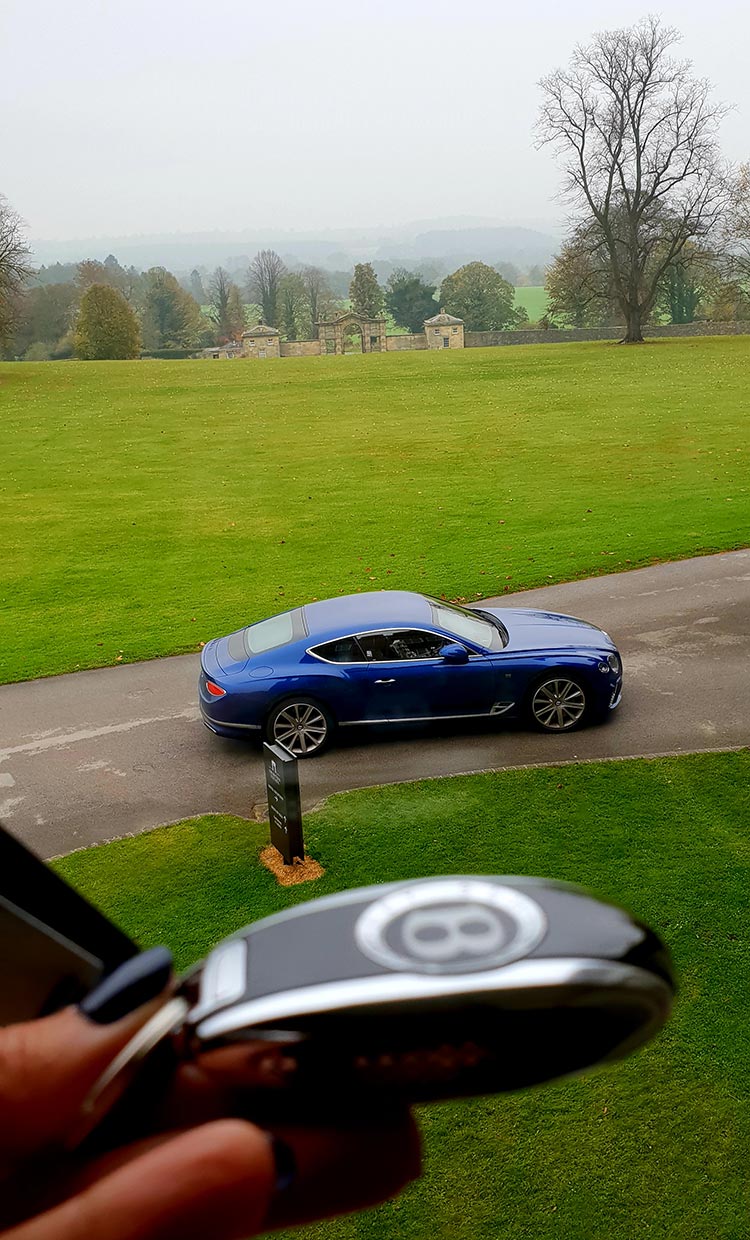 Bentley GT Continental Grand Tourer Swinton Estate Yorshire Dales