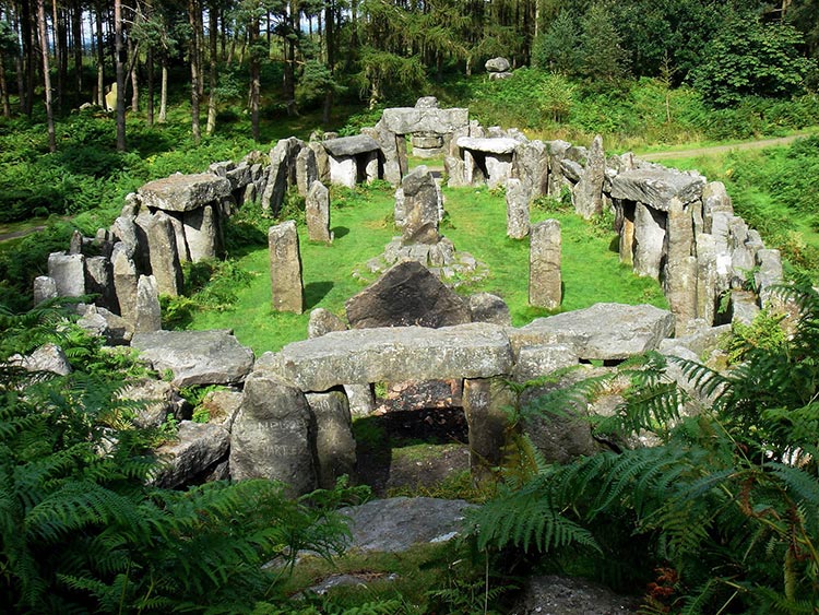 swinton estate druids temple