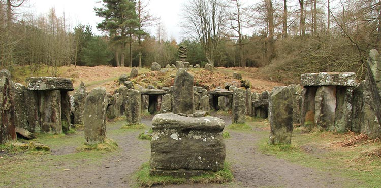 swinton estate druids temple