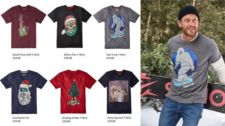 JoeBrowns - Christmas TShirt & Shirt Collection 2 (1)