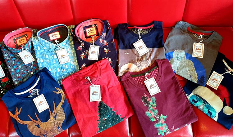 JoeBrowns - Christmas TShirt & Shirt Collection