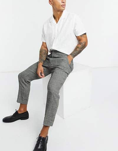 Woolen trousers by Asos design
