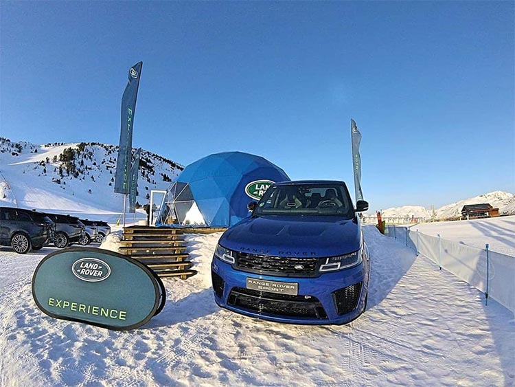 Land Rover Snow Experience - Range Rover SVR V8 575 HP
