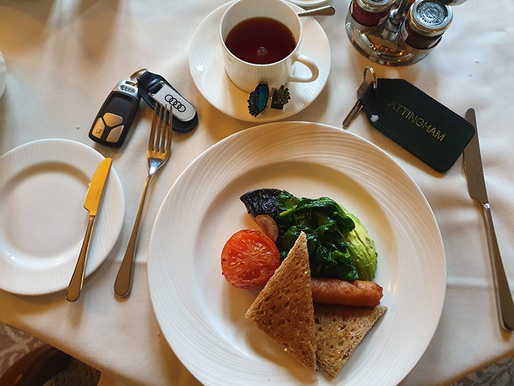 Mallory Court Country House Hotel & Elan Spa breakfast