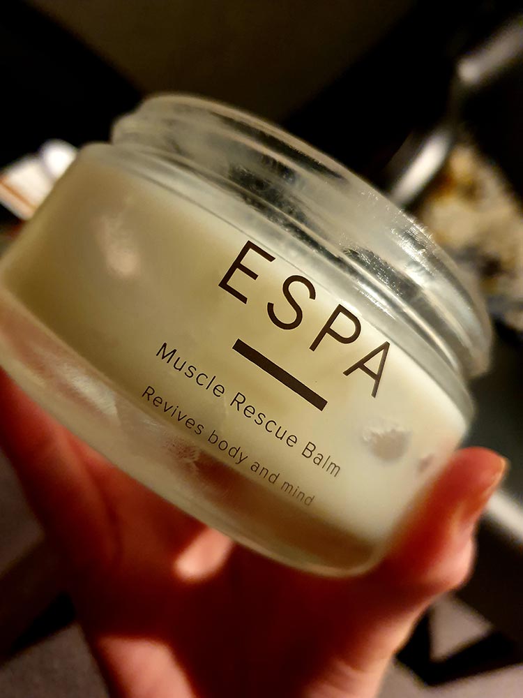 ESPA Muscle Rescue Balm Mallory Court Country House Hotel & Spa Elan Spa Orchard House