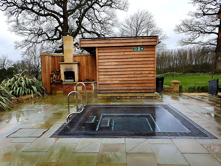 Mallory Court Country House Hotel & Spa Elan Spa outdoor jacuzzi