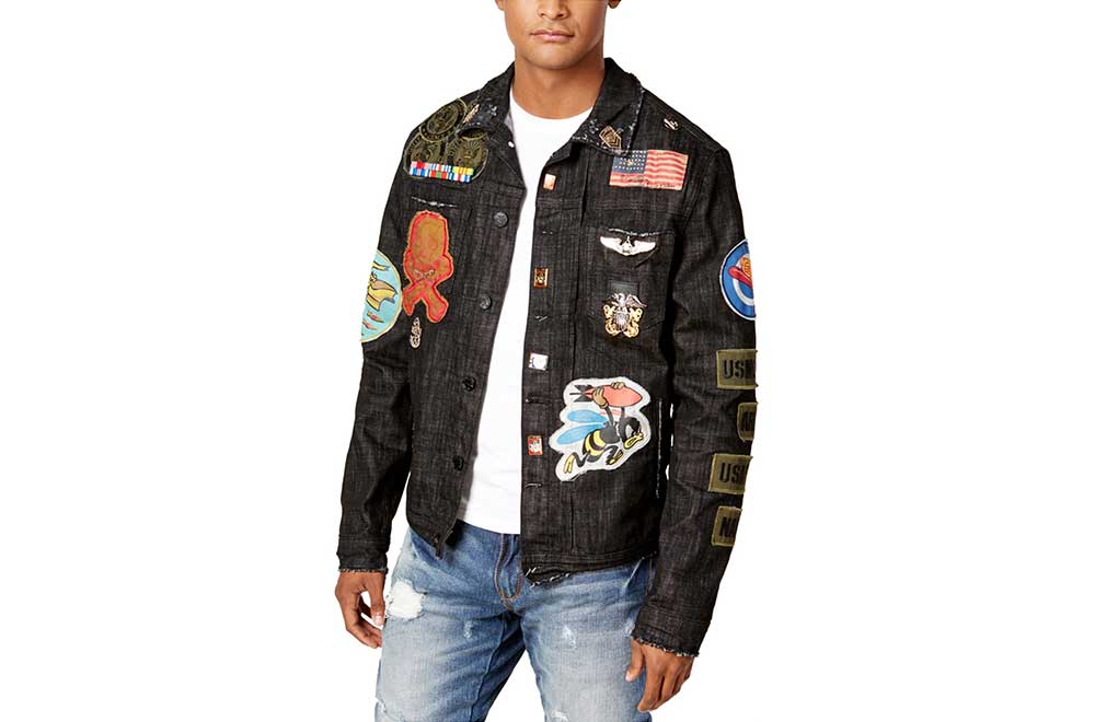 STARTER NBA Collage Patch Jacket LA13B646-BLK - Shiekh | Nba jacket, Men  stylish dress, Jackets
