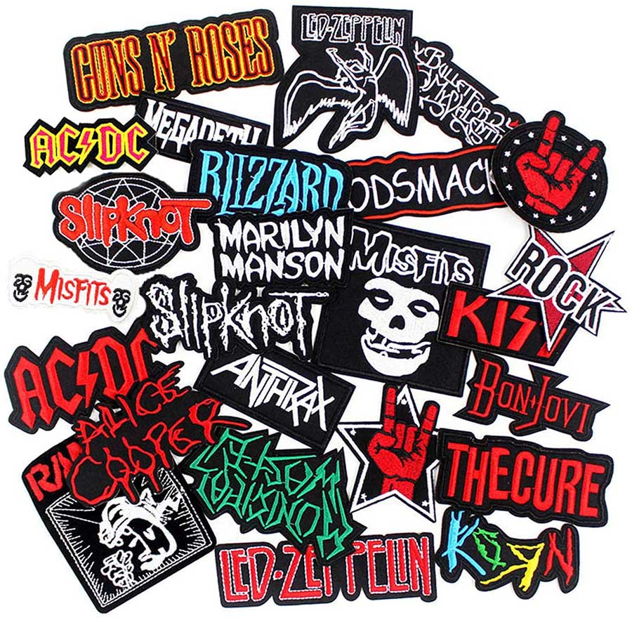 band patches for jackets