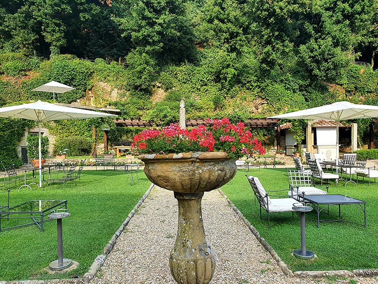 Belmond San Michele Florence Italy gardens