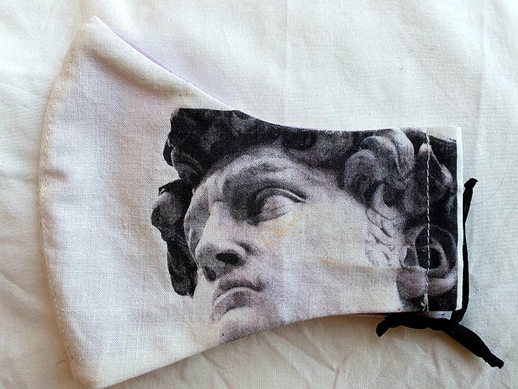 Florence Art On Made To Order Face Masks
