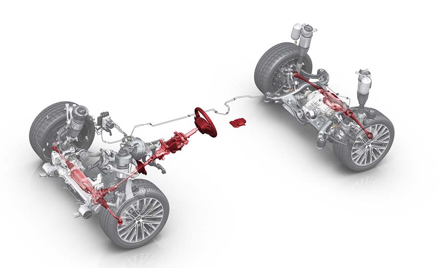 Audi A8 Active Suspension system