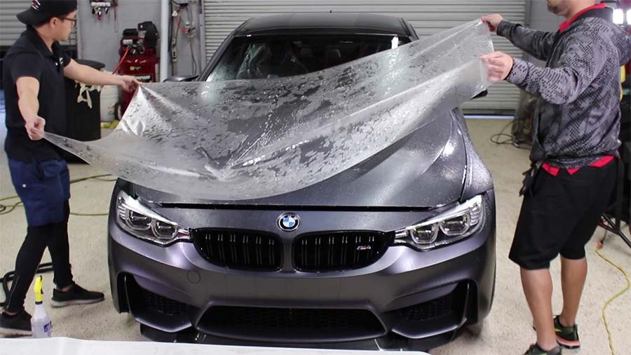 Paint protection film BMW