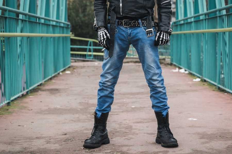 A Style Statement With Knee High Boots For Men