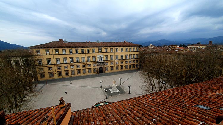 Grand Universe Lucca - Autograph Collection Reviewed roof top bar summer festival view