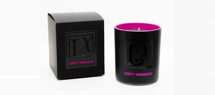 dirty weekend candle by lx-labs