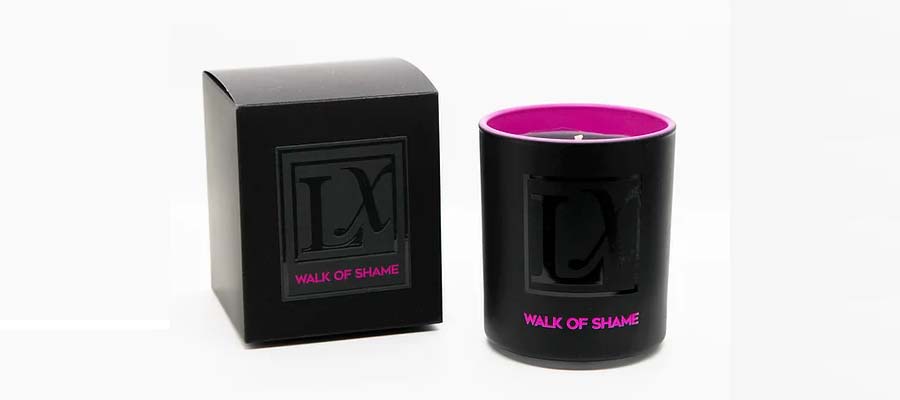 walk of shame candle by Lx labs
