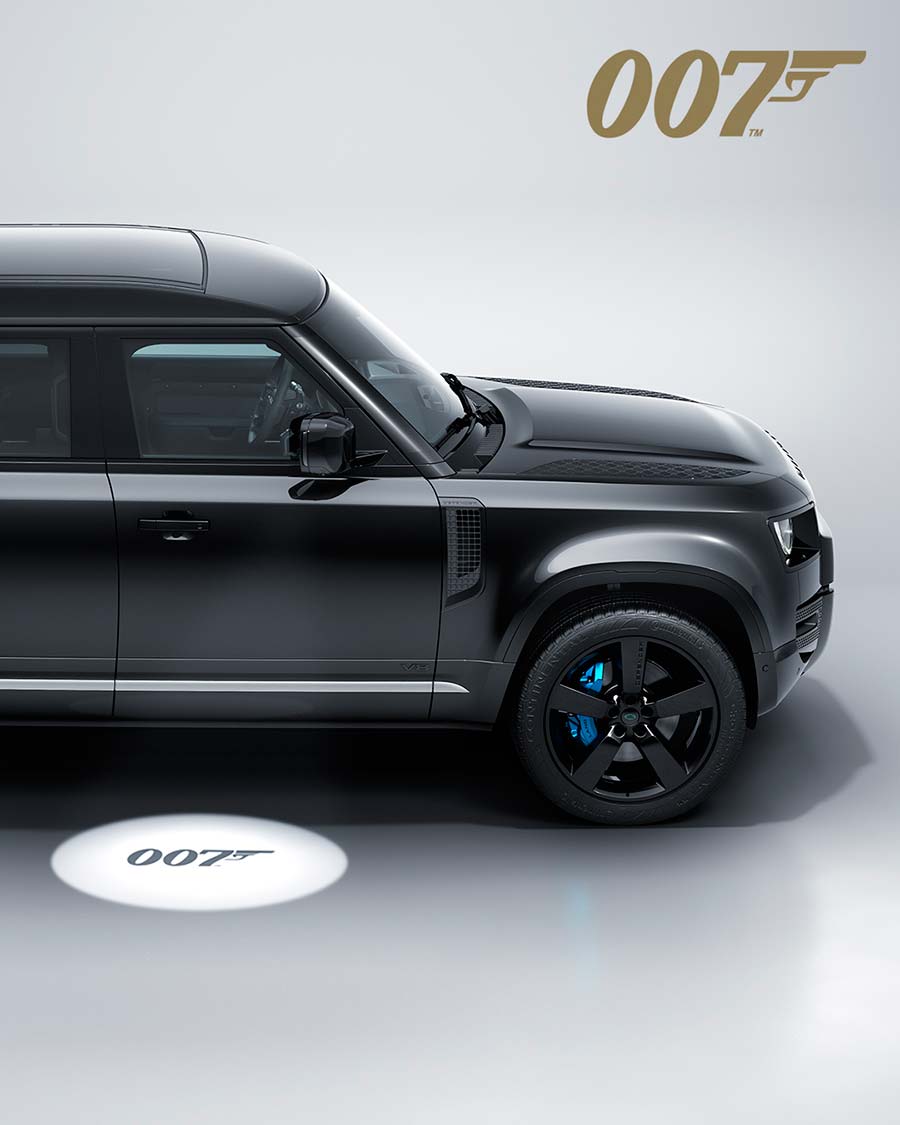 New Land Rover Defender V8 Bond Edition Inspired by No Time to Die
