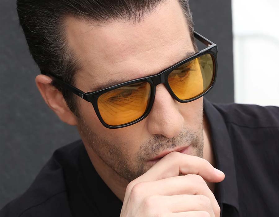 Designer Yellow Sunglasses