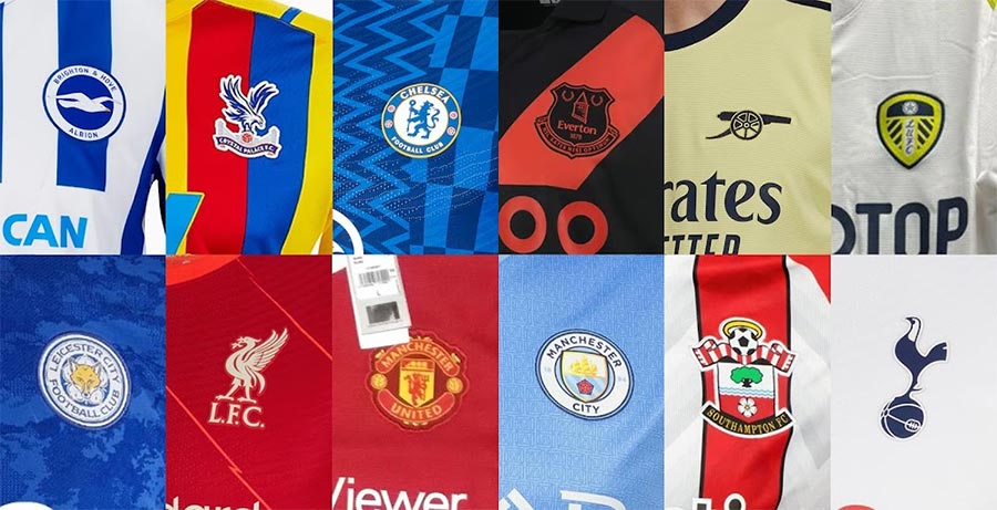 premier league kits