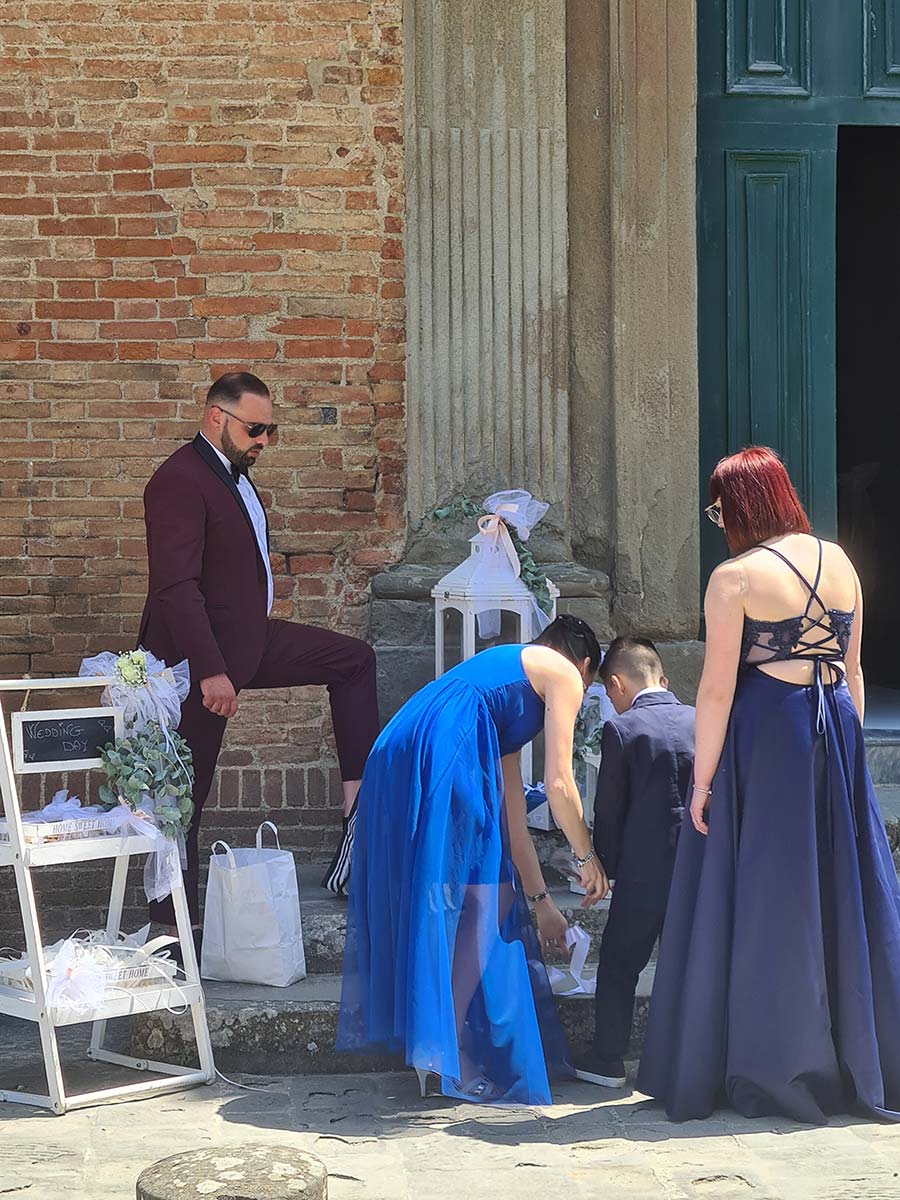 Burgandy wine red groom suits wedding Italy
