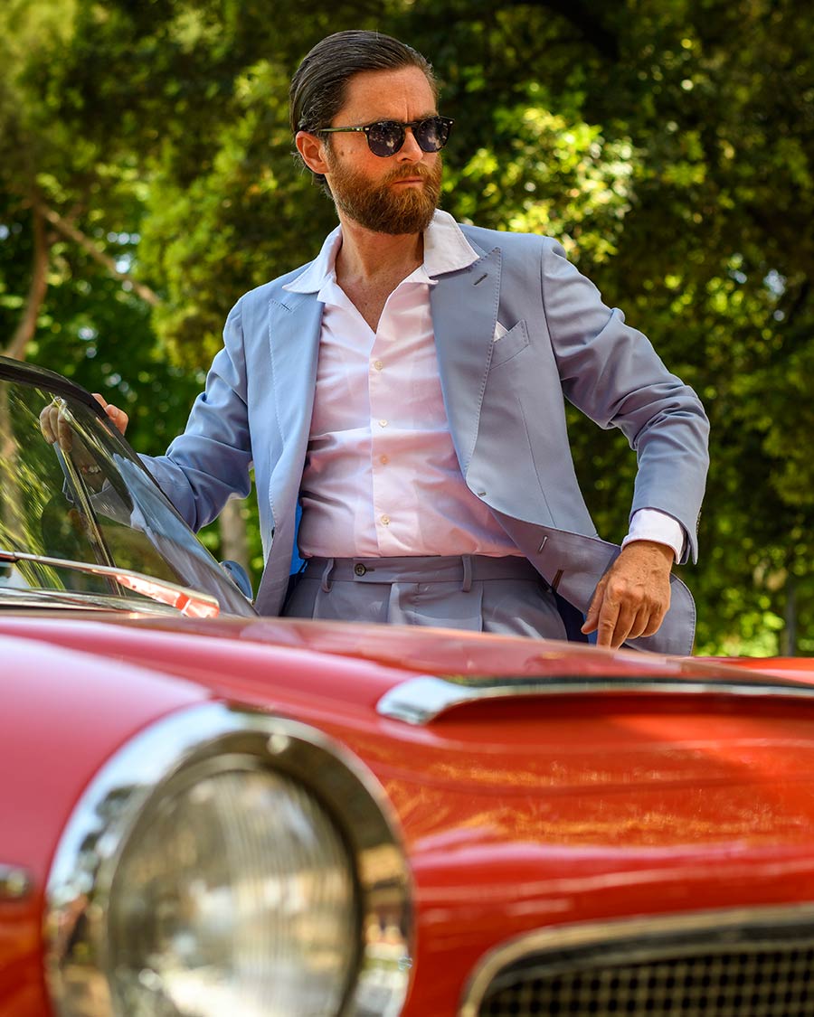 Blue Suit - Style Tips For Summer menStyleFashion Tuscany (2) eyewear