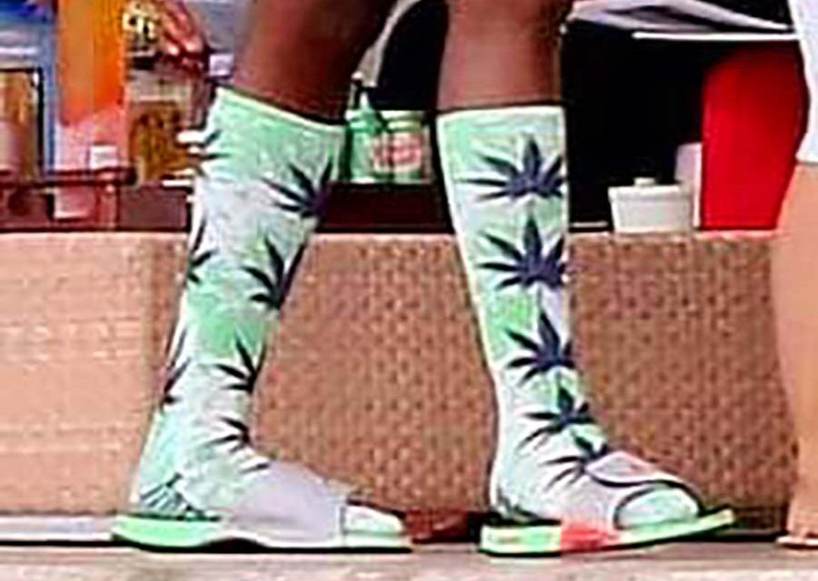 Socks – Why Would Rapper 50 Cent Wear Socks With Flip Flops