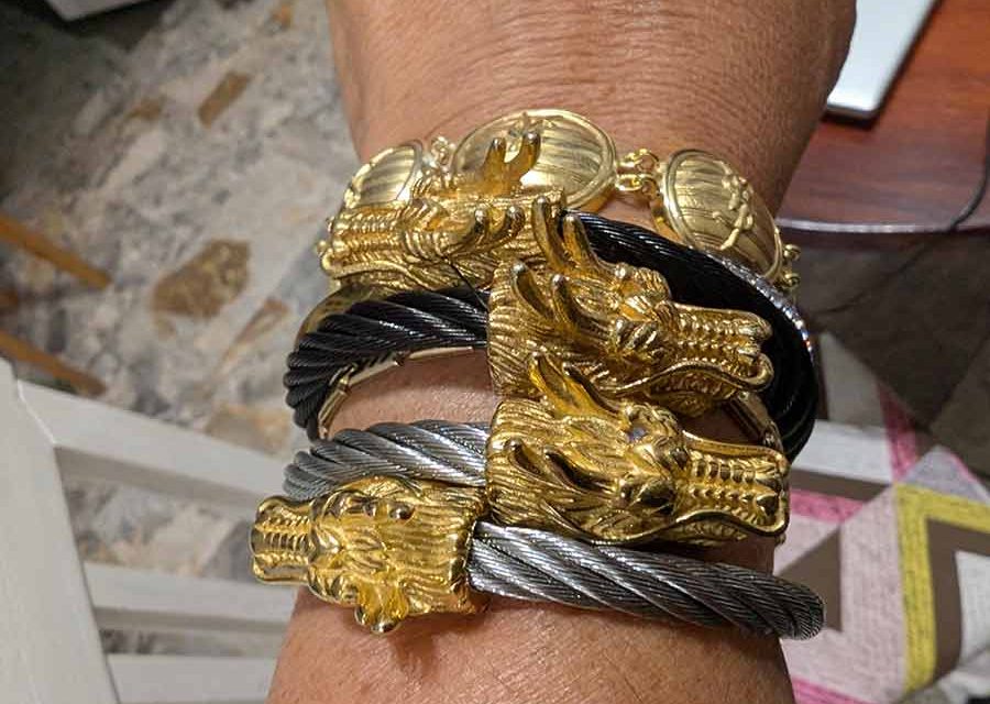 The Art of Layering –  How to Wear Multiple Dragon Steel Bracelets for Men