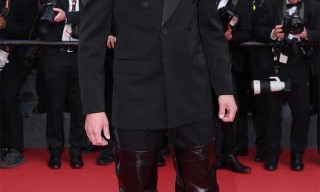 Why Are Men Wearing Leather Knee-High Boots on the Red Carpet?