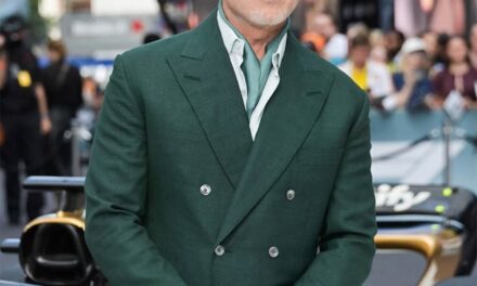 Brad Pitt’s Bottle Green Suit at F1: The Movie – Style Tips for the Bezos Wedding Event in Venice