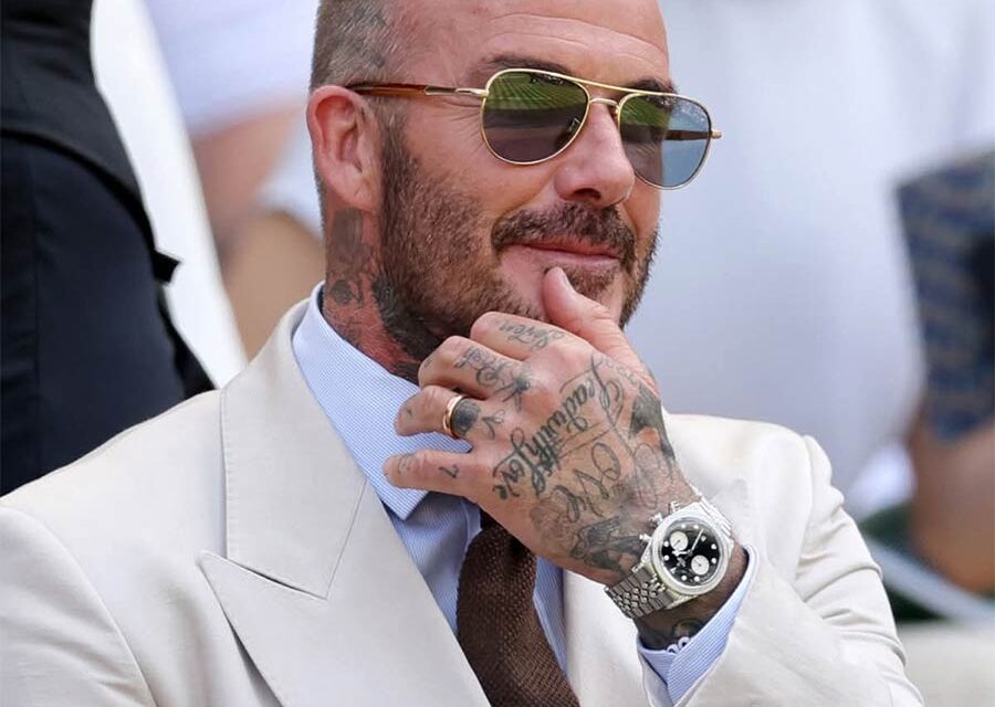 How to Wear a White Blazer for Summer – Inspired by David Beckham & Anthony Joshua at Wimbledon